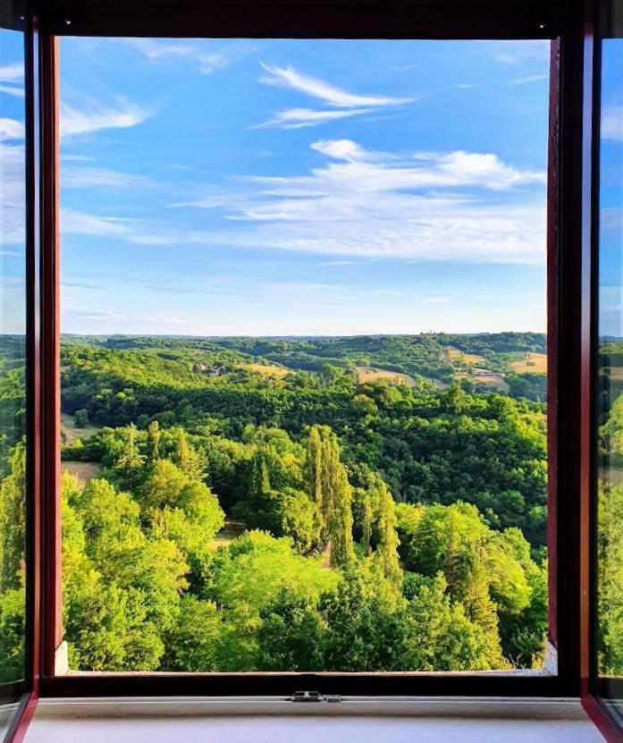 Les Hauts De Domme - Chambres D'Hotes Bagian luar foto