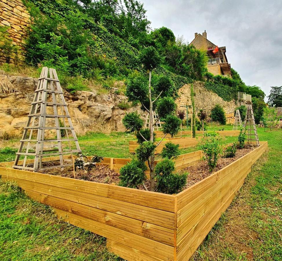 Les Hauts De Domme - Chambres D'Hotes Bagian luar foto